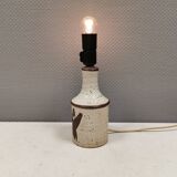 Table lamp in stoneware/ceramics by Danish Axel Larsen 1970-80s