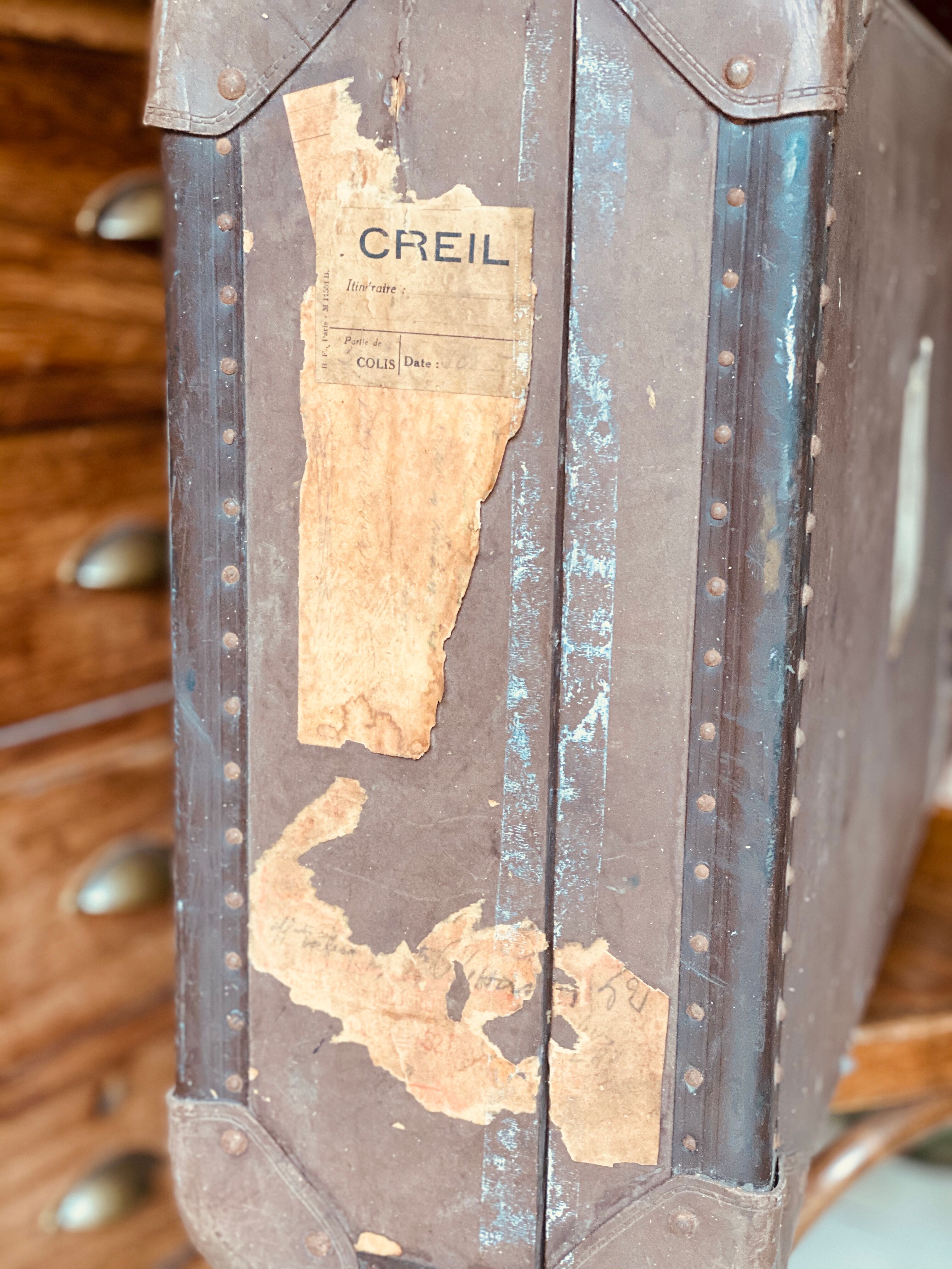 Old vintage suitcase