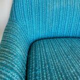 Knoll swivel chair with wool loops from the 70s