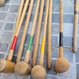 Old croquet game