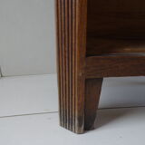 Showcase sideboard art deco in solid oak