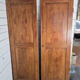 Paire de portes de placard ancienne