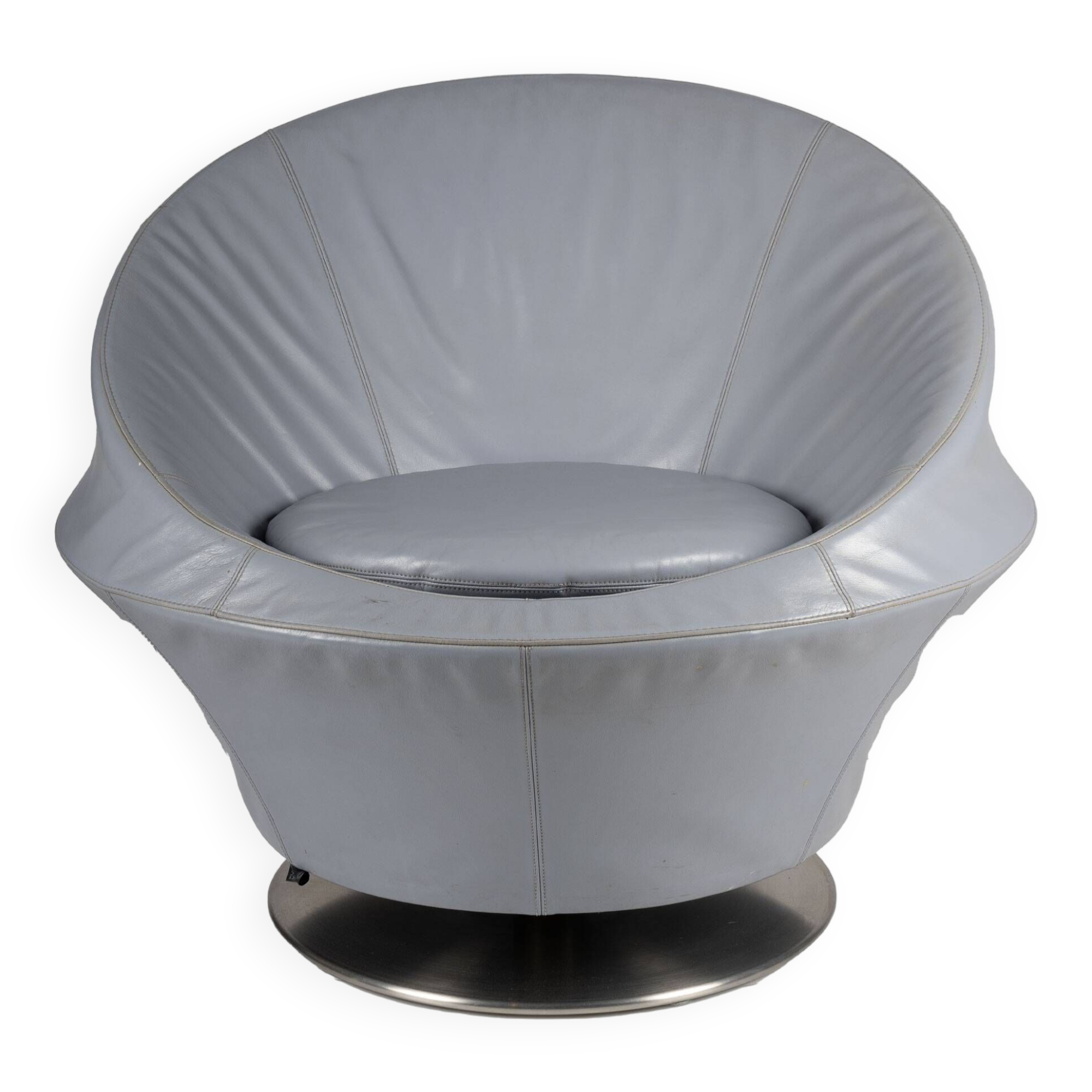 Grey Leather Leolux Ophelia