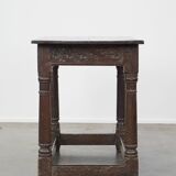 Antique English side table/hall table from the early 18th century