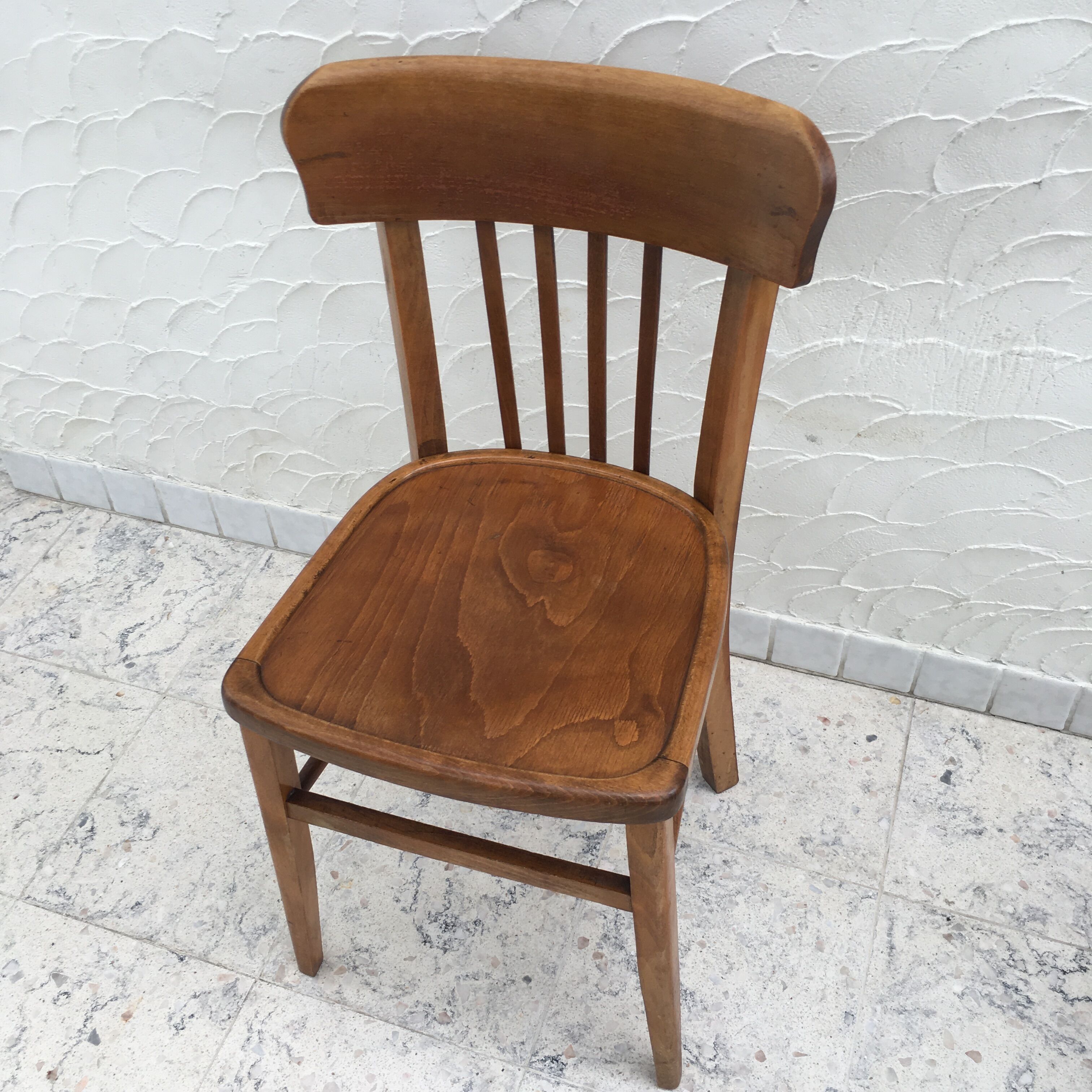 Lot of 4 bistro chairs