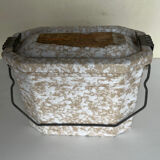 Enamelled bowl - fricot box