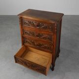 Louis XV Style Oak Chest of Drawers, France
