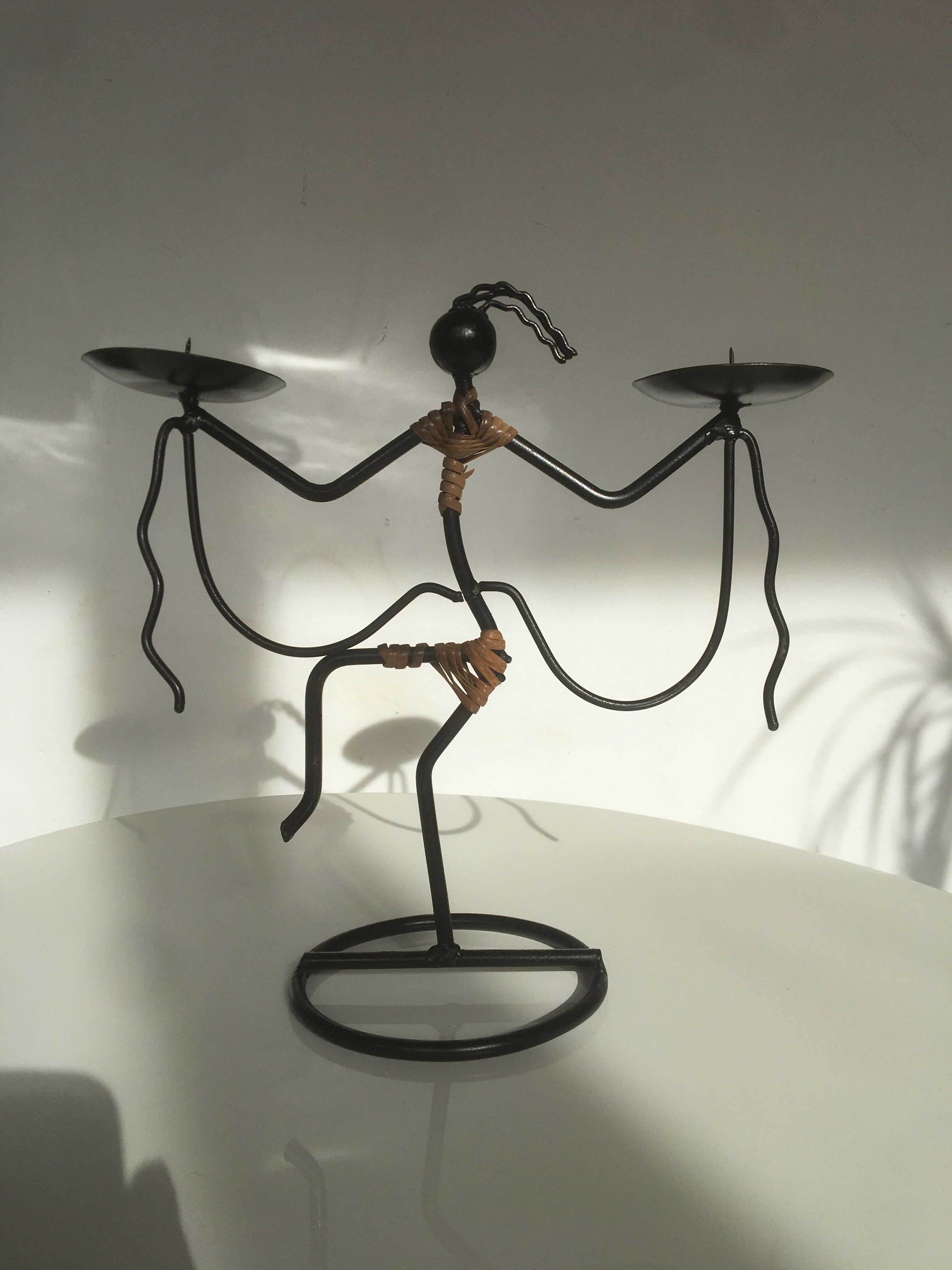 Laurids Lonborg mid century metal chandelier