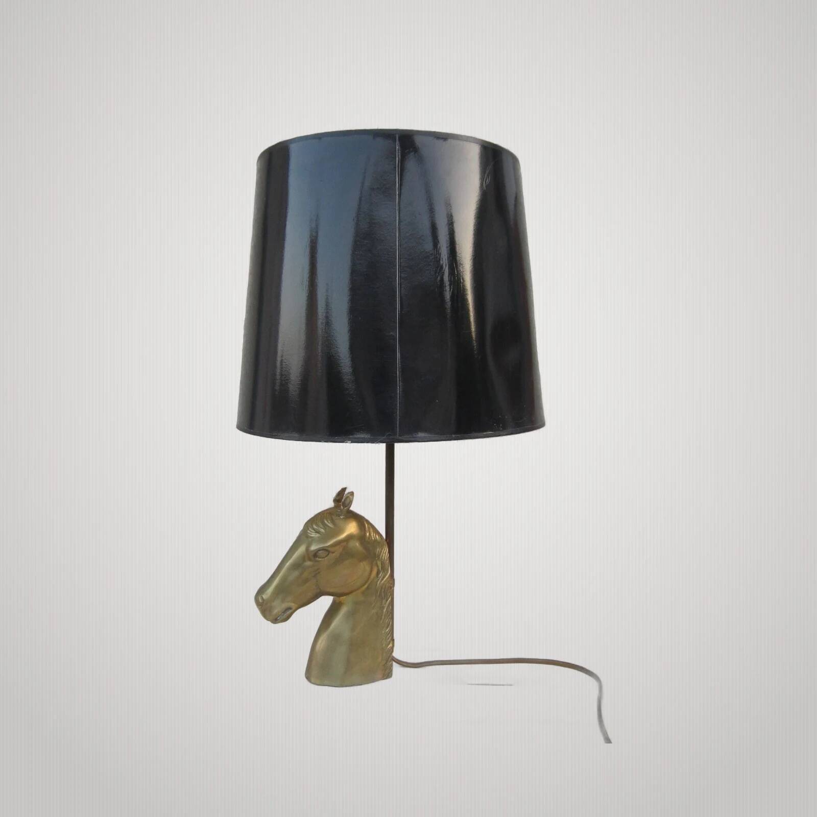 Horse Head Lamp Maison Charles 1960s / 70s