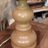 Wooden turned lamp