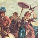 Attr. to Carel van Falens - Hunting scene, Flemish school