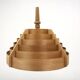Pendant light in pin, Hans-Agne Jakobsson, Sweden, 1960