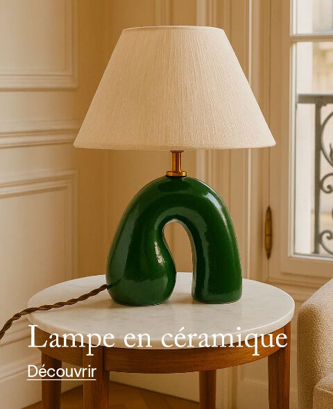 Lampe en céramique
