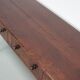 Vintage English Rustic Farmhouse Beech Side Table, 1950s