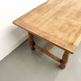 Oak and cherry table – 1970s