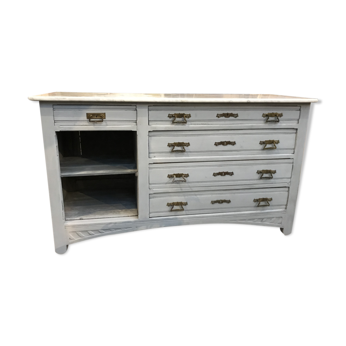 Old barbershop furniture from the 1930