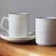 Paire de tasses, John Tams, Angleterre, années 1980