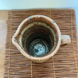 Pyrite stoneware pitcher