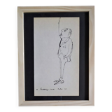 Daninos illustration from 1962 “laughing”