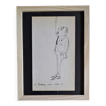 Illustration by Daninos from 1962 "laughter"