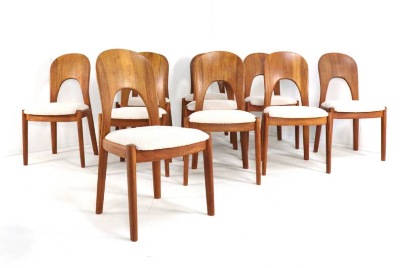 Set of 10 Koefoed Morten chairs 'Vinderup' - danish design