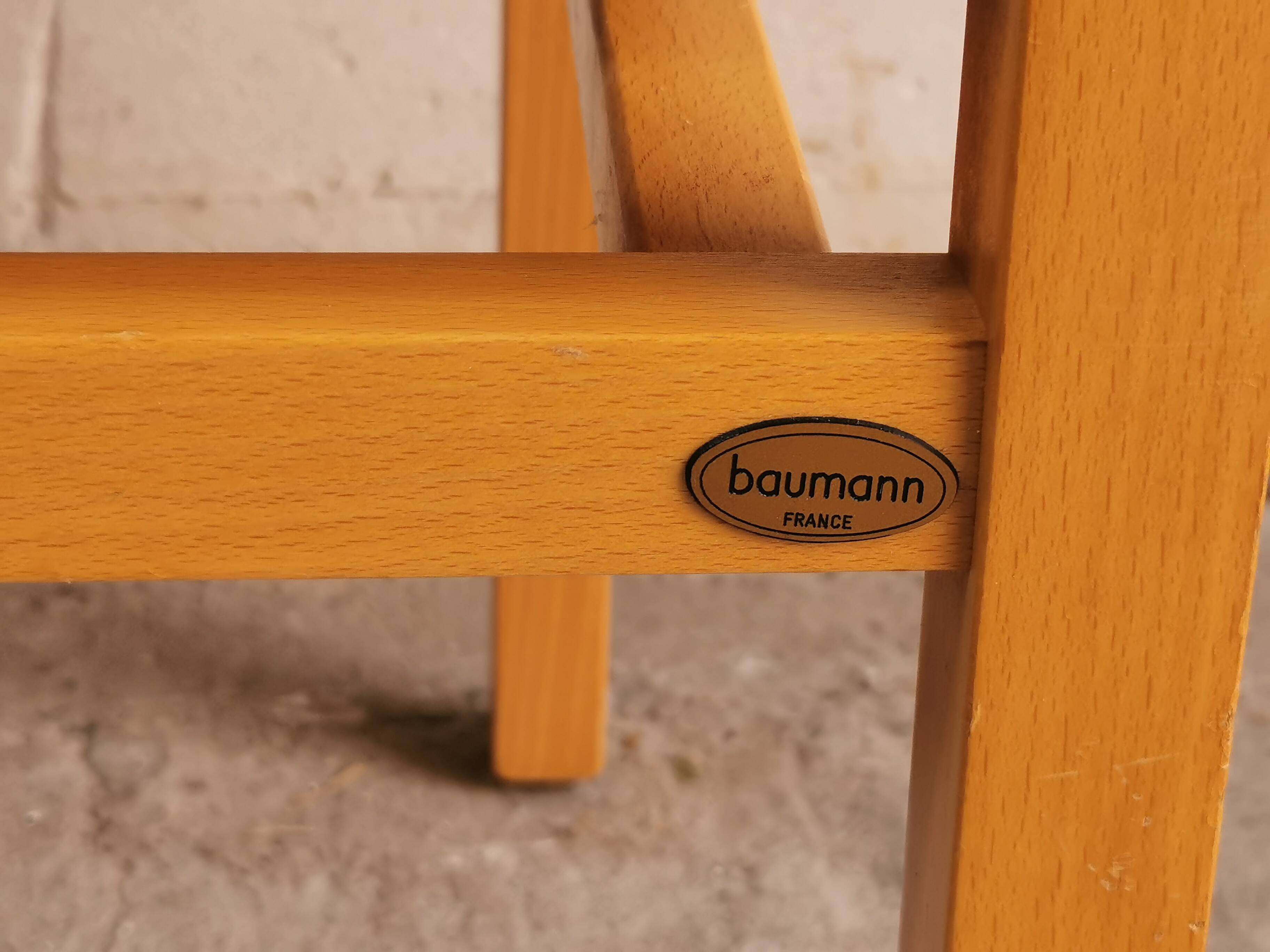 Pair of vintage Baumann Argos chairs Henri JULIEN