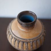 Strehla 1421 ceramic vase, vintage vase, fat lava vase, collection, interior decoration, 60's