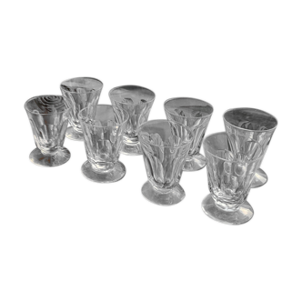 Art Deco wine glasses.