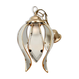 Suspension chandelier shape vintage flower