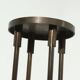 Art Deco Bronze Pedestal Side Table 1930s
