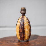 Art Deco Tortoiseshell Style Lamp Base