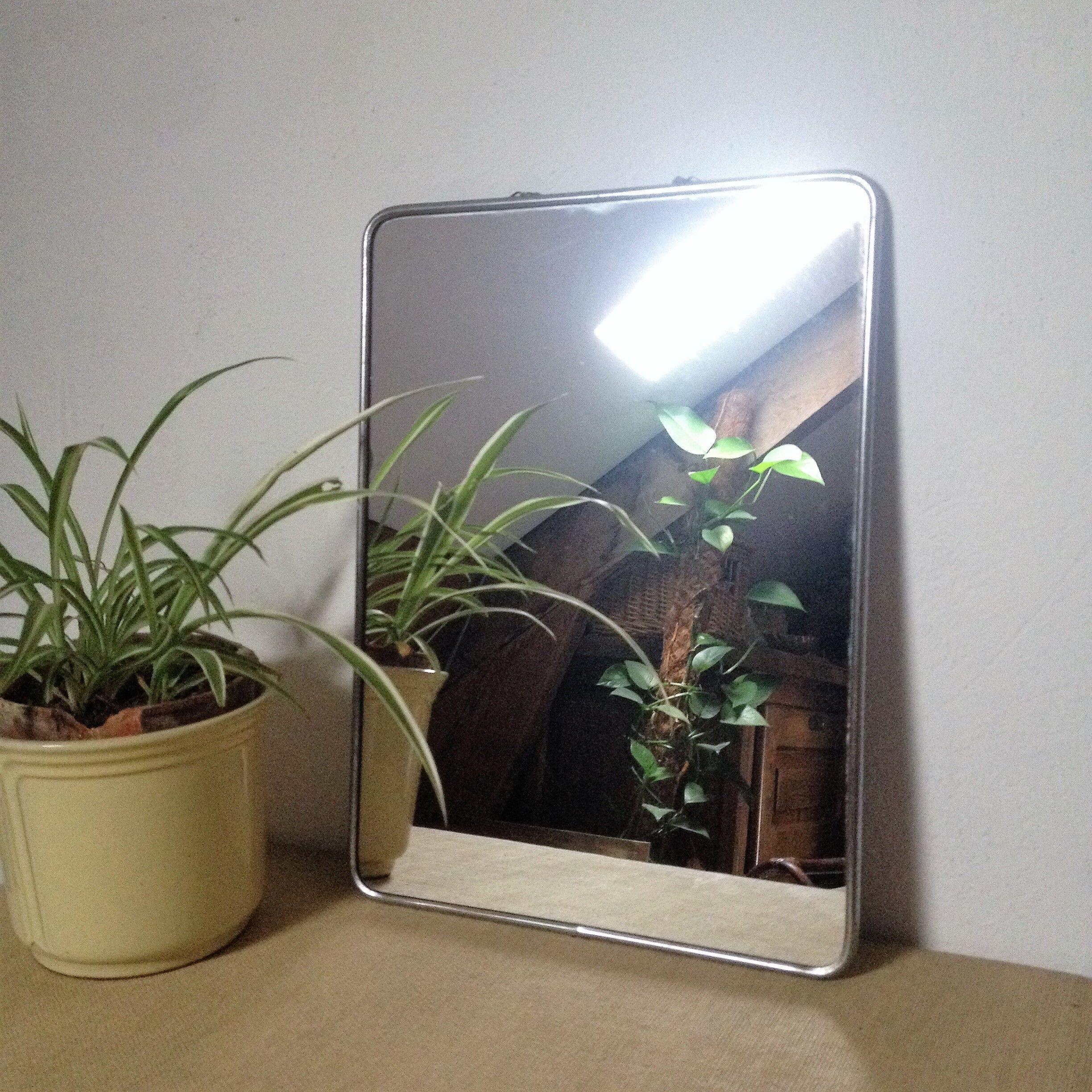 Barber mirror 29 x 39 cm