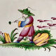 Dish Luneville XIXth