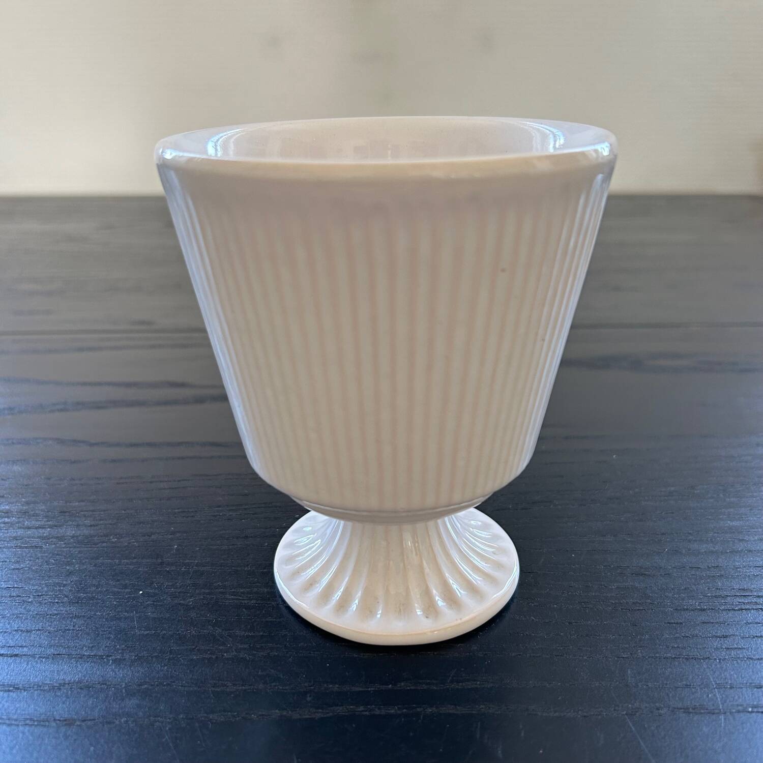 White Scandinavian vase