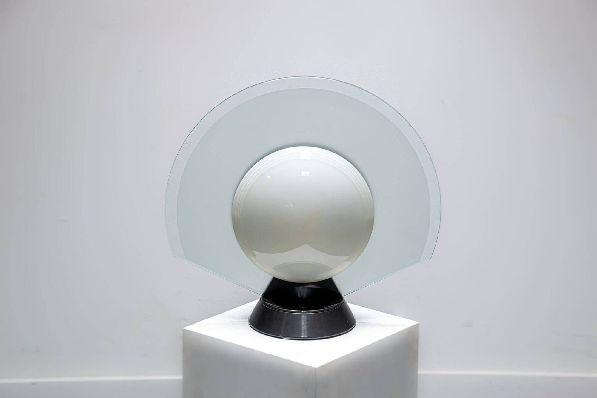 Tikal table lamp by P.G. Ramella for Arteluce, 1980s