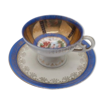 Tasse en porcelaine fine, Saxe Erdmann Schlegelmilch