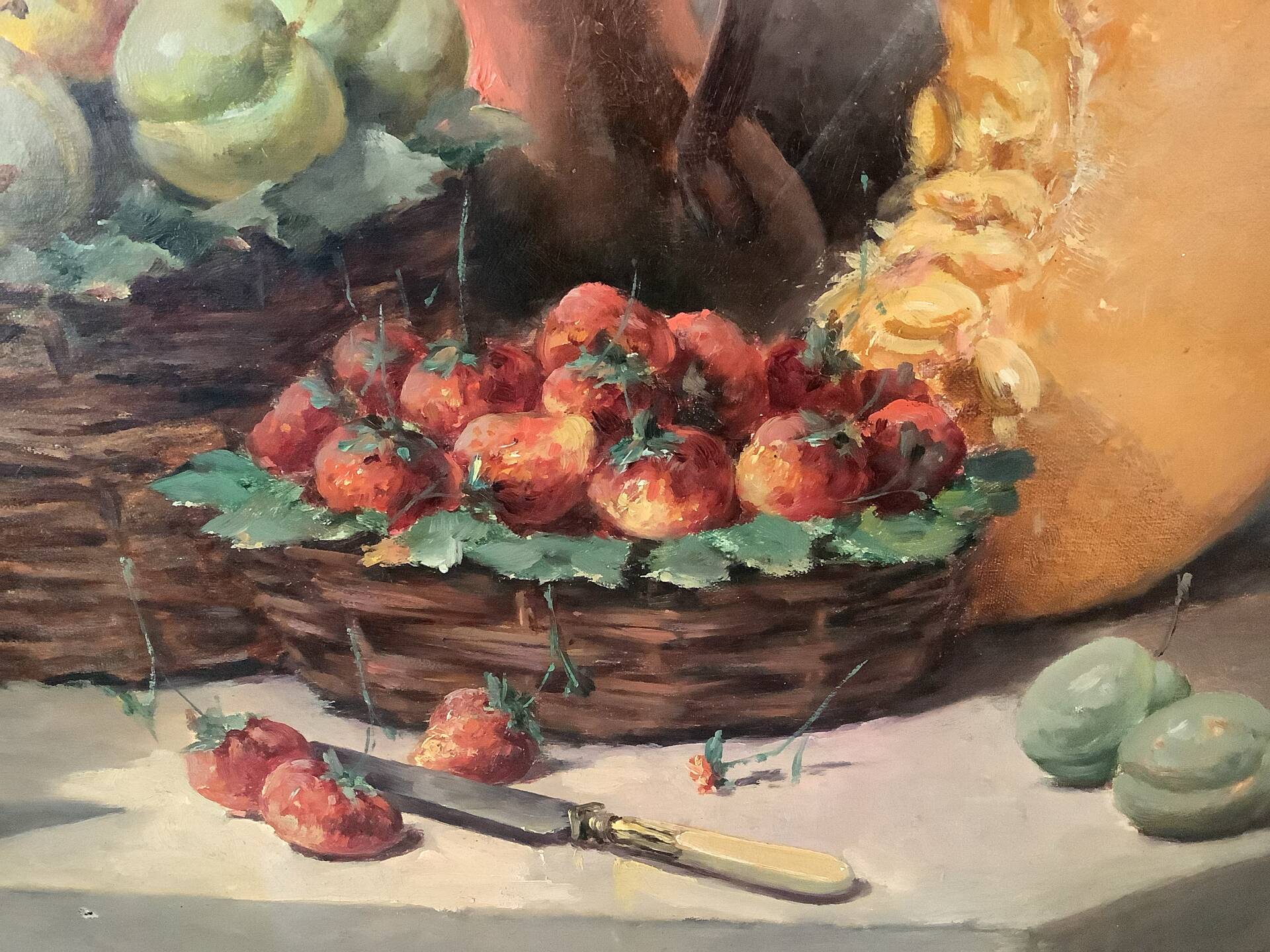 Peinture Nature morte signée LEROY
