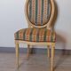 Chaise style Louis XVI