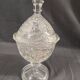 Sugar candy drager vintage crystal on foot 28cm