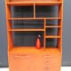Library teak vintage double sided