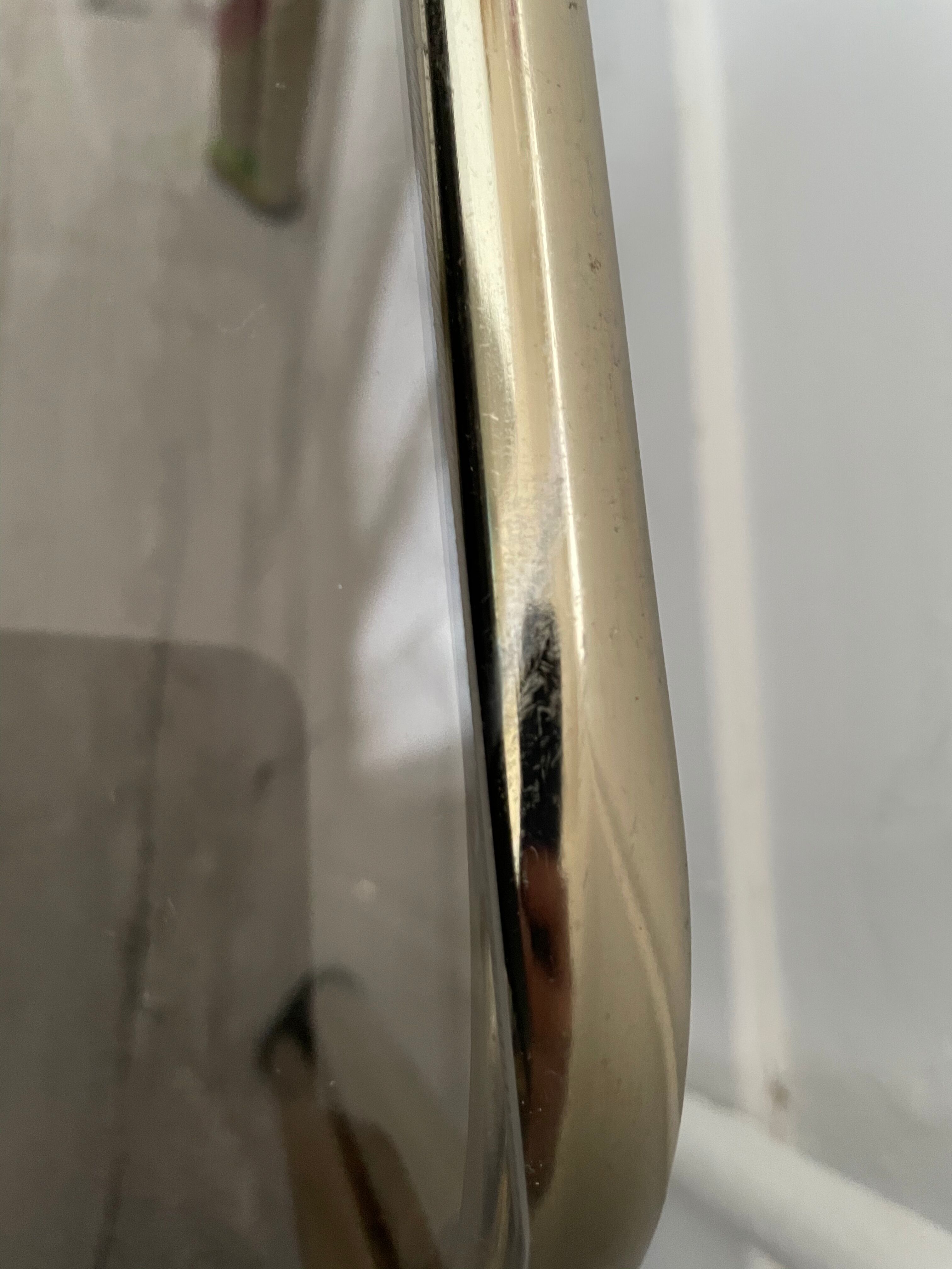 Pull-out tables in vintage smoked glass