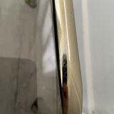 Pull-out tables in vintage smoked glass