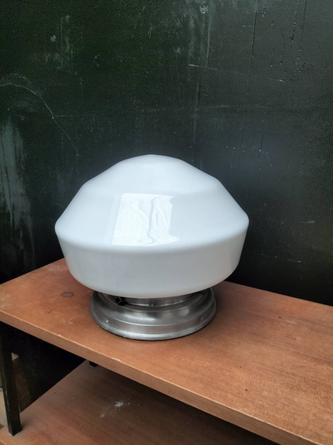 Opaline glass ceiling light