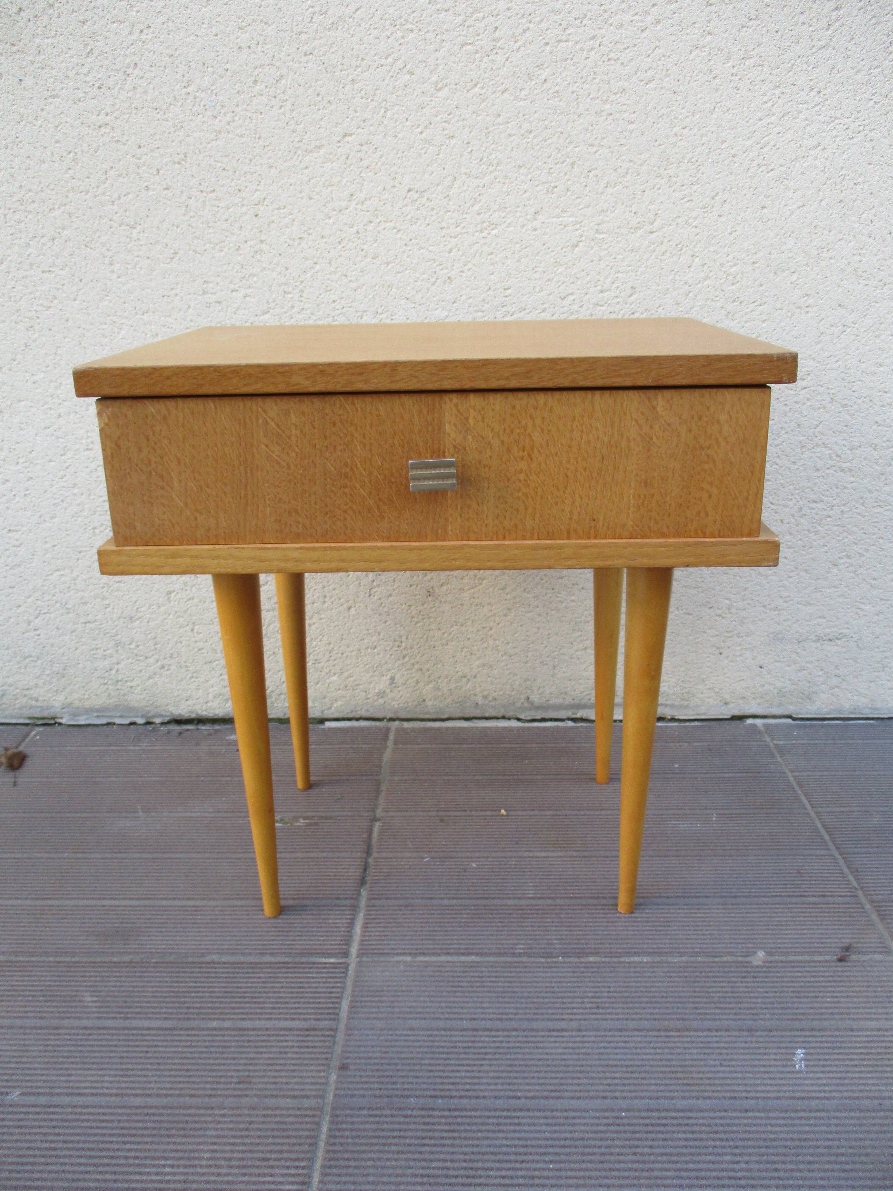 Vintage bedside table