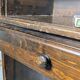Bureau à cylindre en bois vintage