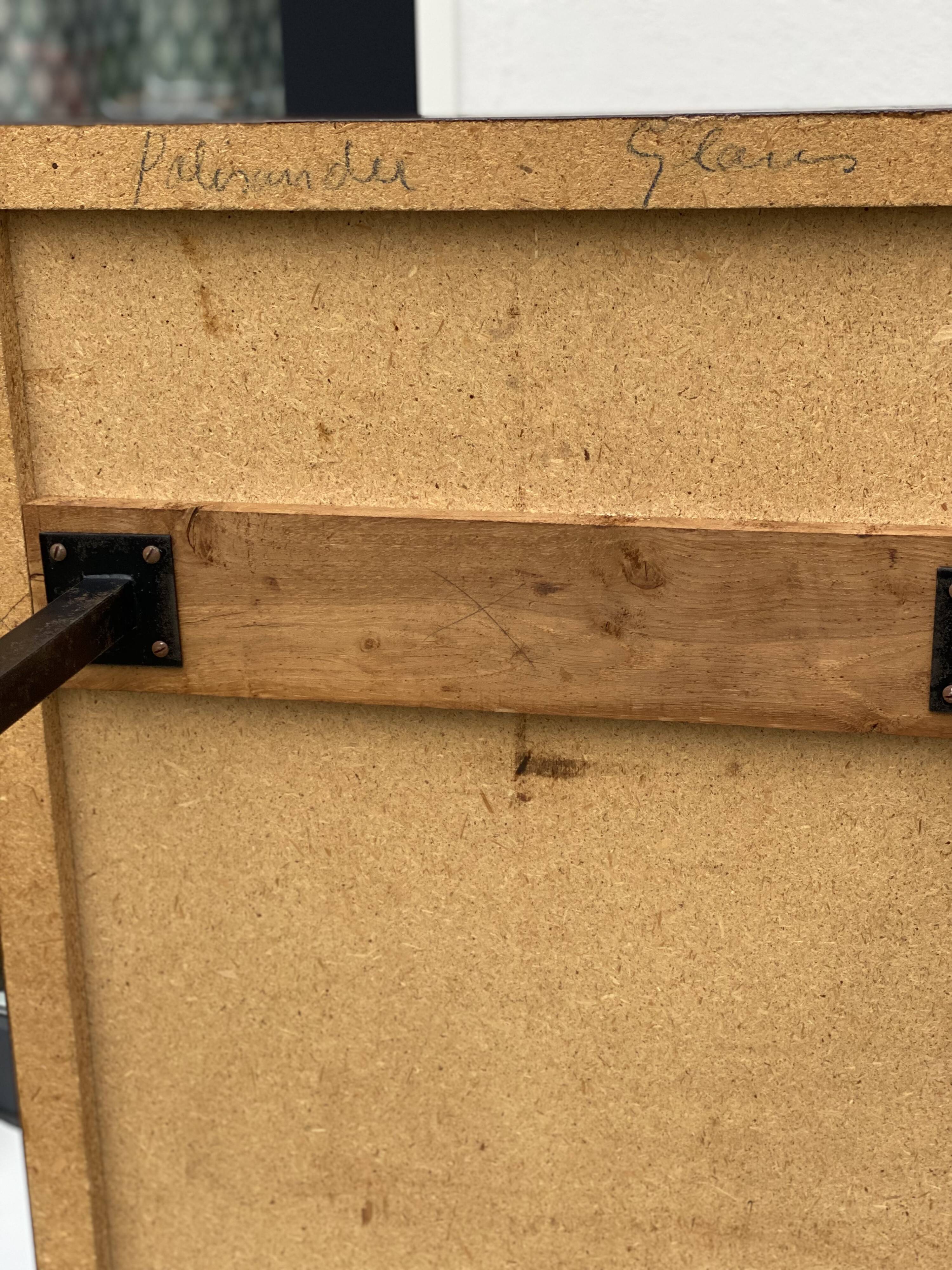 Large Rosewood Veneer Coffee Table
