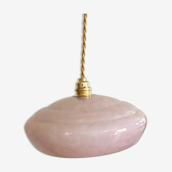 Pink Clichy glass hanging