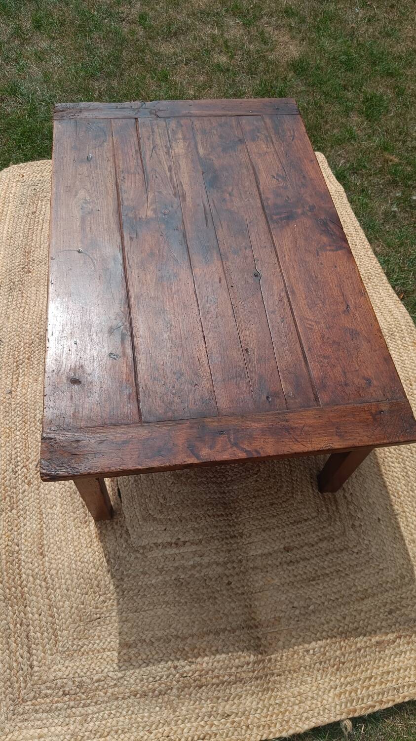 Antique farmhouse coffee table