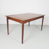 Extendable dinning table in teak, 1960