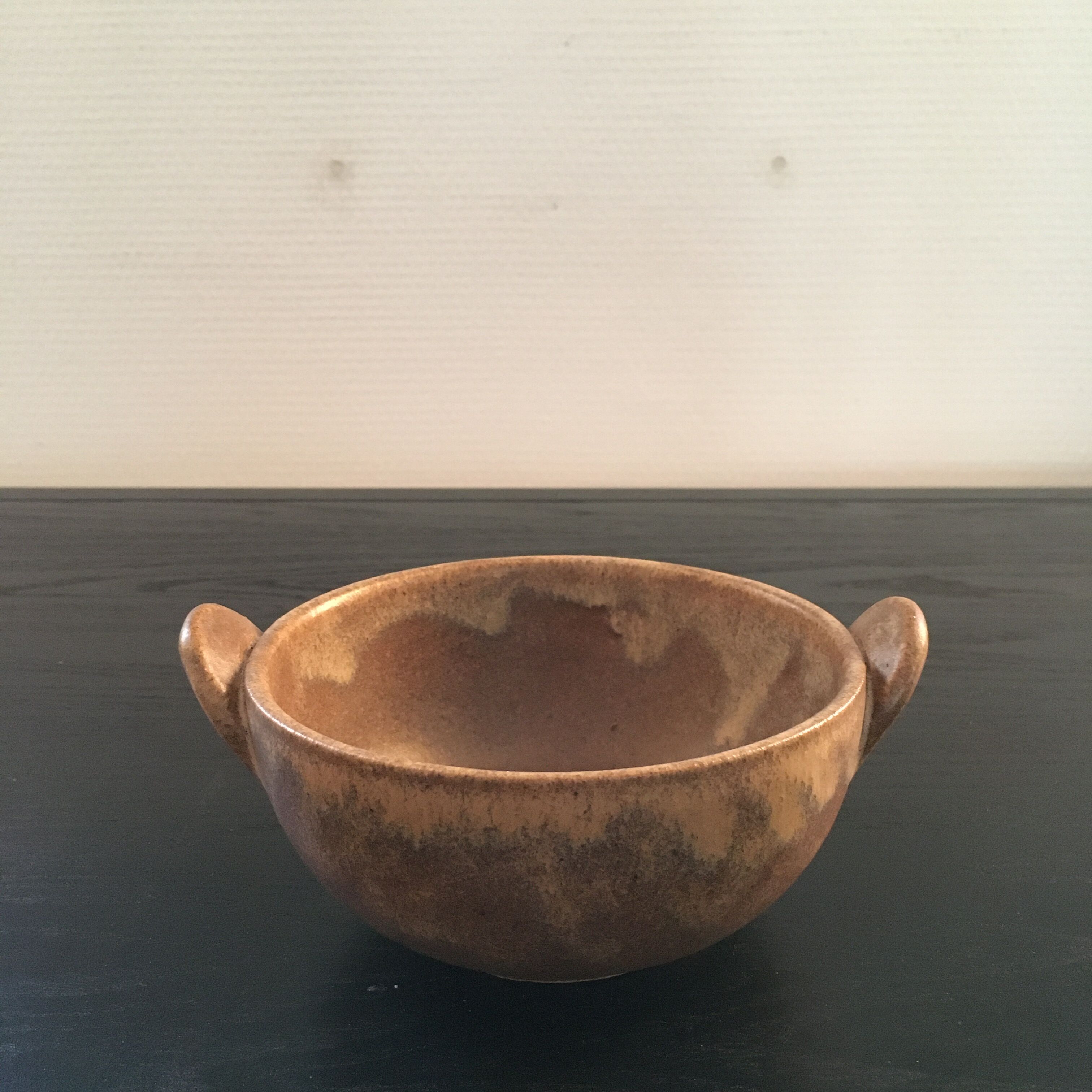 Stoneware ear bowl